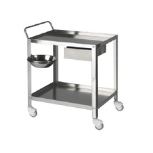 Stainless Steel Hospital Laundry Linen Trolley Price for Hospital Dressing Trolley